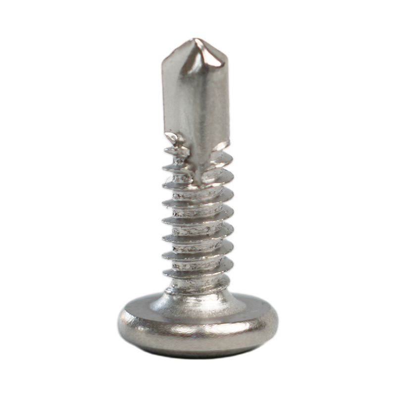 SUS410 Šesťhranné samovŕtacie skrutky s plochou hlavou